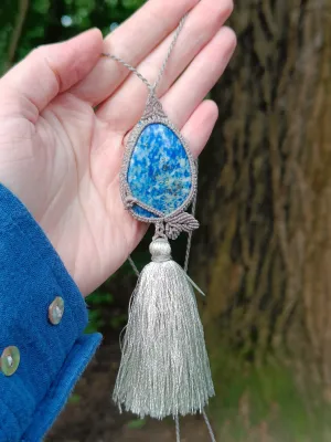 Naszyjnik z lapis lazuli