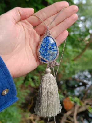 Naszyjnik z lapis lazuli