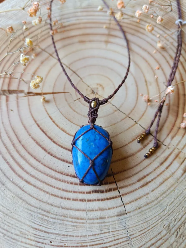 Produkt Naszyjnik z lapis lazuli Zdjęcie